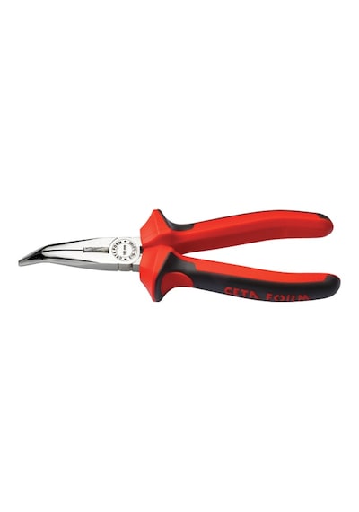 160mm Eğri Kargaburun/parlak Krom-duotech Sap