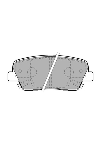 Delphi Lp2202 Fren Balatası Arka Kia Sorento 11 09 583022pa70