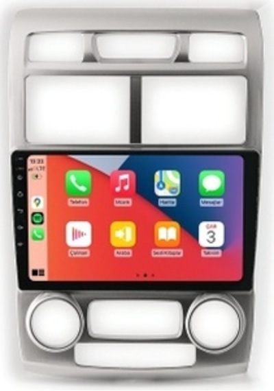 Aln Kia Sportage 2005-2010 6gb Ram 128gb Hafıza 8 Çekirdek Carplay Android Multimedya 9"
