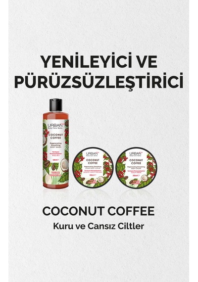Coconut Coffee Yenileyici Ve Pürüzsüzleştirici Vücut Kremi 200 Ml-vegan