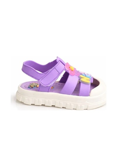 Kindep Kids Kaymaz Taban Çocuk Sandalet Mor