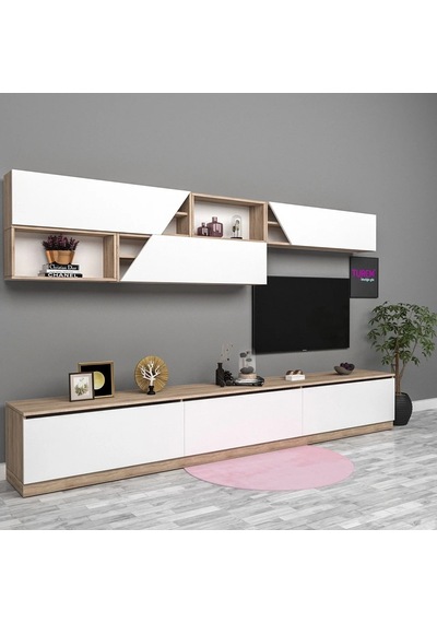 Modern Tv Ünitesi Suntalam Siyah
