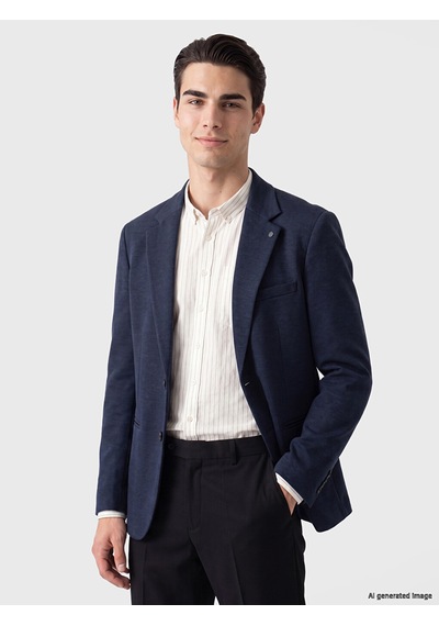 Lcw Busıness Lacivert Slim Fit Erkek Blazer Ceket