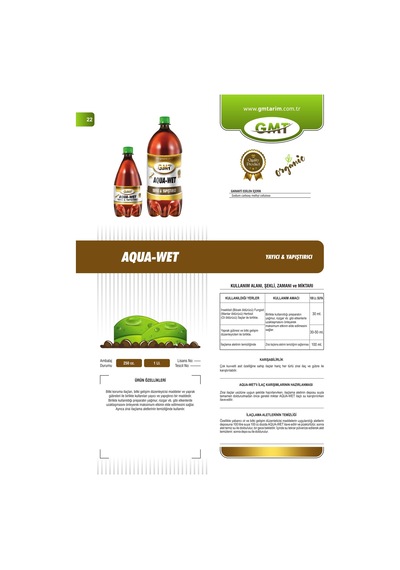 Gmt Aqua Wet 250 Cc Yayıcı & Yapıştırıcı