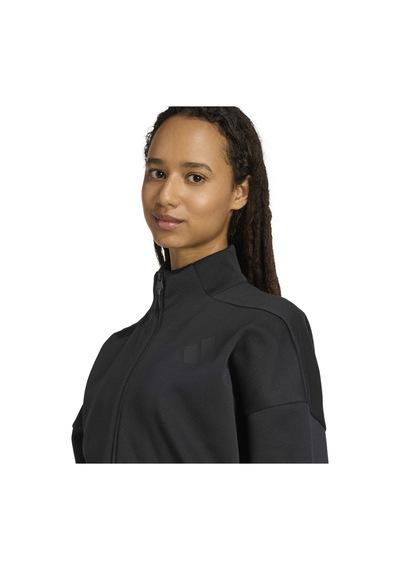 Black Adidas Kadın Günlük Eşofman Üstü Z.n.e. Track Top Jw7778 Siyah