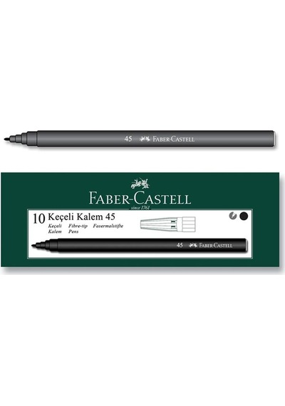 Faber Castell 10 Keçeli Kalem 5061 155002