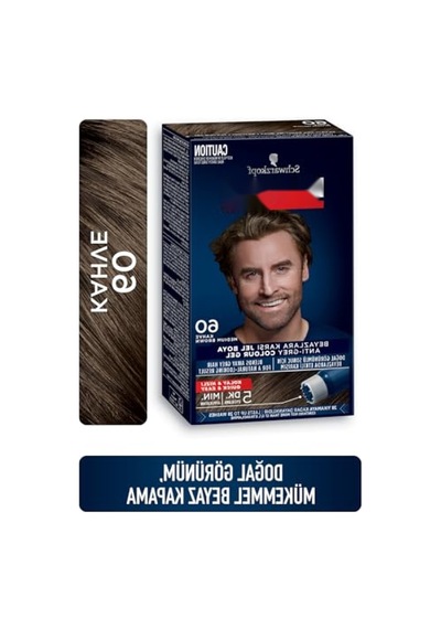 Erkeklere Özel Saç Boyası 60 - Kahve Renk, 80 Ml