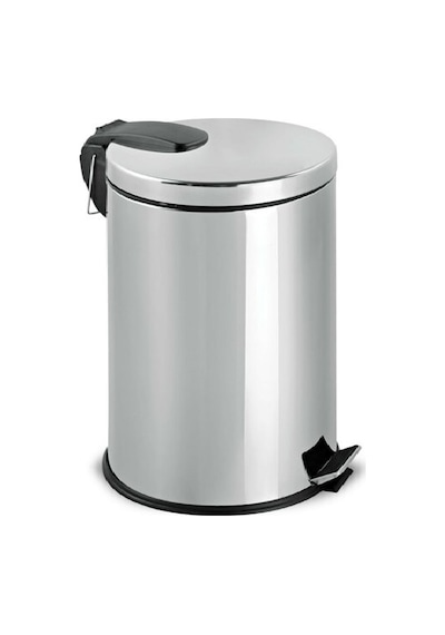 Metal Paslanmaz 30 Litre Pedallı Çöp Kovası