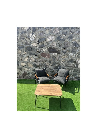 Tekli Bahçe Balkon Mobilyası Kapiçino Kapiçino