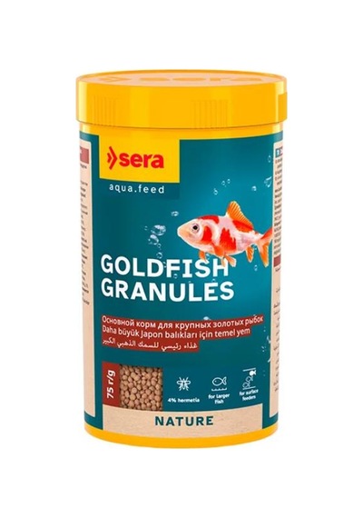 Sera Goldfish Granules Japon Balığı Yemi 250 Ml 75 Gr