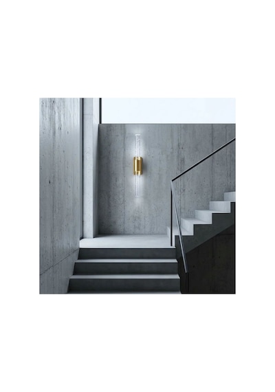 Bubblelight Medium 40 Cm Modern Tasarım Led Aplik - Duvar Lambası - Gold - Pilli - Günışığı Çok Renkli