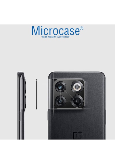 OnePlus 10T-Ace Pro 5G Kamera Koruma Halkası Kapalı Tasarım Siyah
