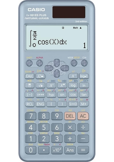 Casio Fx-991es Plus Mavi 2. Versiyon Bilimsel Fonksiyonlu Hesap M Çok Renkli