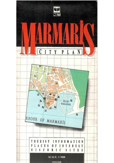 Marmaris - Map City Plan Harita