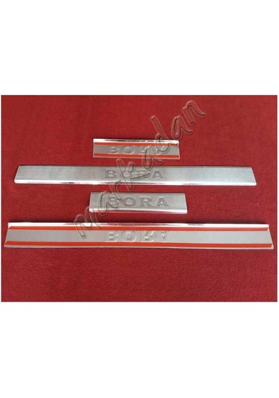 Db Chrome Vw Bora Krom Kapı Eşiği 1998-2004 4 Parça P.Çelik N11.7406