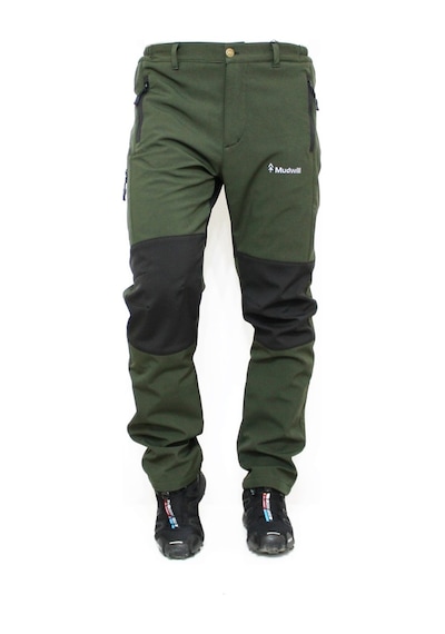 Mudwill Kışlık Polarlı Softshell Erkek Pantolon Haki