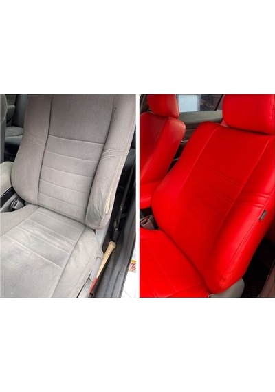 Honda Civic Araca Özel Deri Oto Koltuk Kılıfı (495243093)