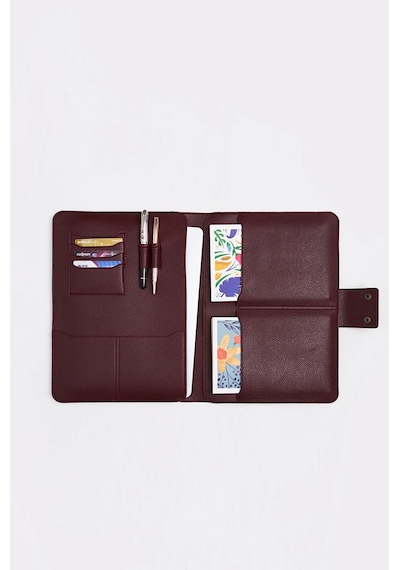 Necati Çanta Apple Uyumlu MacBook Air Pro 13-14 Inç Organizer Evrak & Laptop & Tablet Çantası - Bordo Bordo