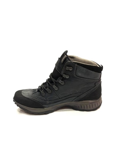 Darkwood 3530 Siyah Trekking Yağlı Deri Su Geçirmez Waterproof Siyah
