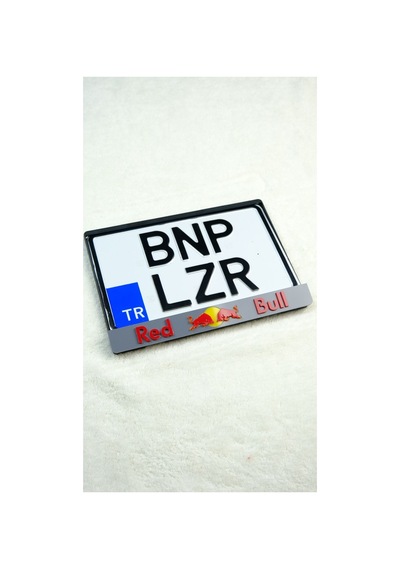 Red Bull 3d Uyumlu Lazer Kesim Pleksi Motor Plakalık - 626455359