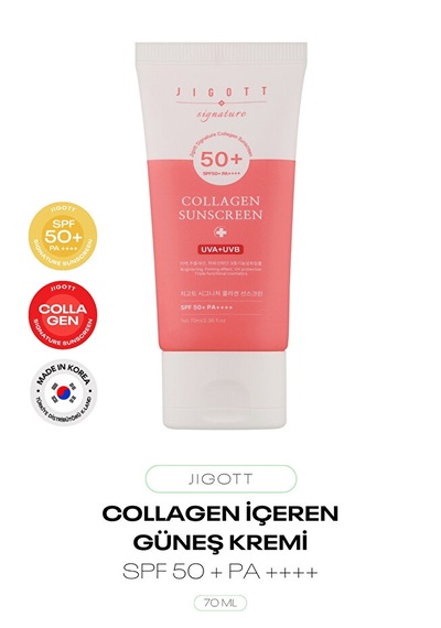 Kolajen İçeren Yüz Güneş Kremi Signature Collagen Sun Screen Spf 50 + Pa ++++
