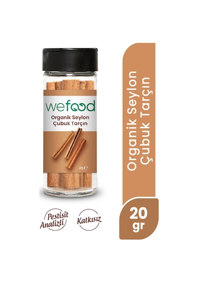 Organik Seylon Tarçın Çubuk 20 Gr Diğer
