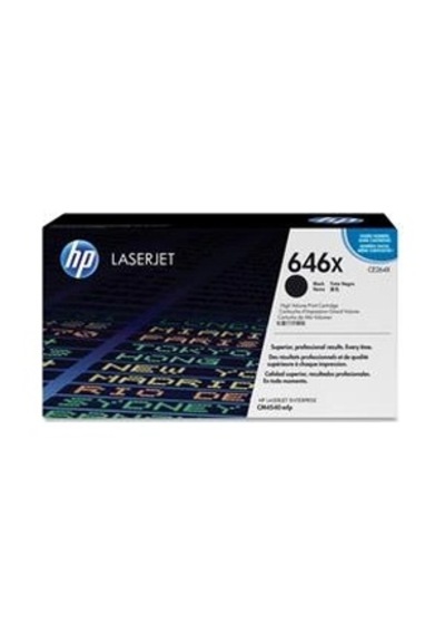 Hp 646x Black Siyah Yüksek Kapasite 17.000 Sayfa Toner Ce264x Kdo