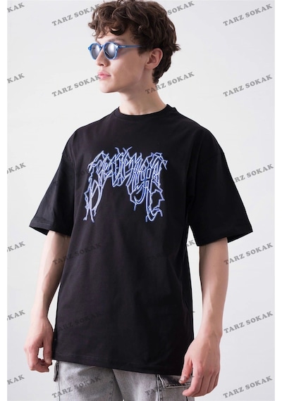 Tarzsokak Unisex Revenge Lightning Siyah Siyah