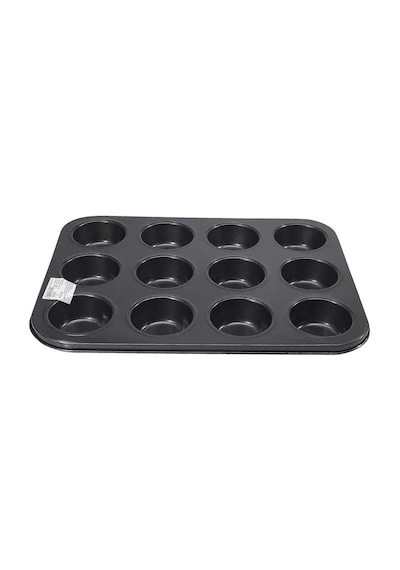 Muffin Cupcake Mini Kek Kalıbı Tepsisi Büyük 12 Bölmeli Diğer