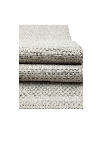 Konfor Halı Rusticana 3106 Naturel Jüt Halı Modern Örme Kilim