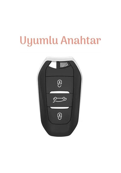 Citroen C3 C4 Elysee C5 Aircross Anahtar Kılıfı Sustasız Model Be