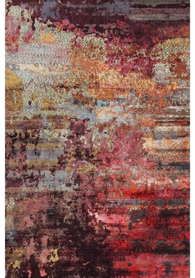Erne Kadife Kaymaz Pamuk Tabanlı Yıkanabilir Antibakteriyel Salon Halısı 120x180