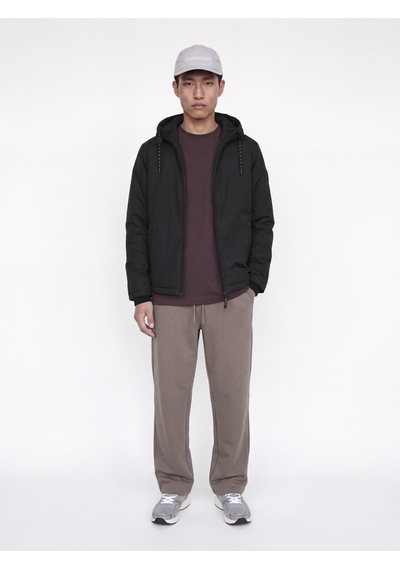 Jack & Jones Erkek Bagcik Ayarli Kapüsonlu Ceket - Fusion - 12302241 Siyah