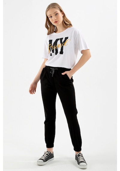 Fashion Friends Jogger Pantolon Siyah