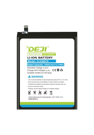 Lenovo K5 Note Batarya Mucize Batarya Deji
