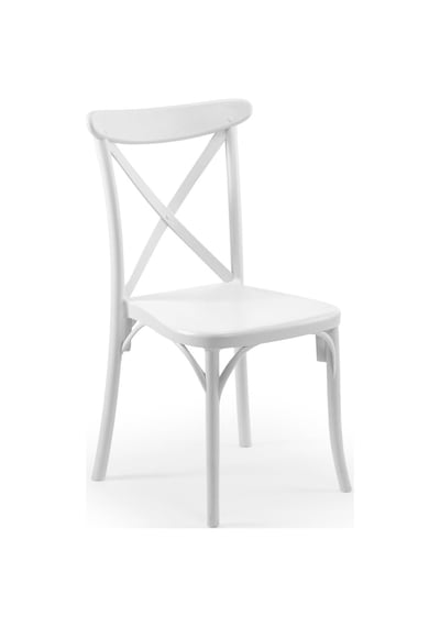 Capri Polipropilen Sandalye - Bahçe, Balkon, Teras, Veranda, İç Ve Dış Mekan, Kafe, Restoran İçin Süt Beyaz Çok Renkli Capri Polipropilen Sandalye - Bahçe, Balkon, Teras, Veranda, İç Ve Dış Mekan, Kafe, Restoran İçin Süt Beyaz Çok Renkli