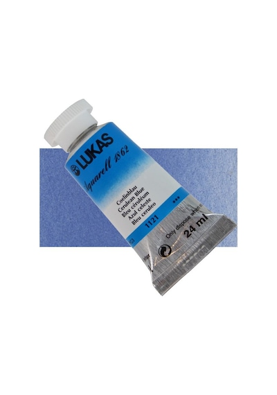 Lukas Aquarell 1862 Artist 24ml Sulu Boya 1121 Coelin Mavi Seri 3