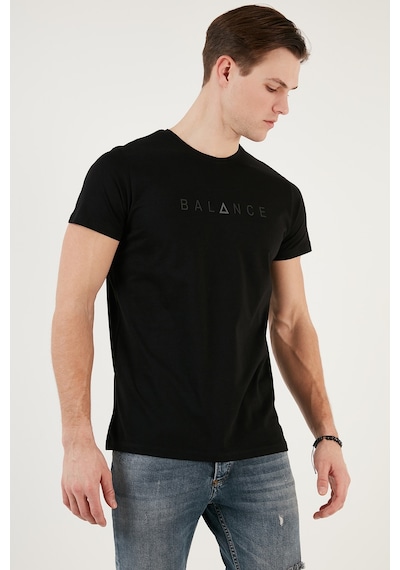 Buratti Erkek T Shirt 541balance Siyah Siyah