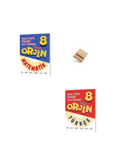 Orjin Lgs 2027 Matematik Ve Türkçe Konu Özetli Soru Bankası + Telefon Standı