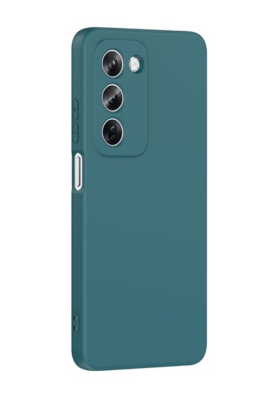 Oppo A5 Kılıf Yumuşak Silikon Kamera Korumalı Lansman Pazarplus Siyah
