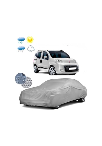 Autozel Fiat Fiorino Branda Araba Koruyucu Miflonlu Oto Brandası