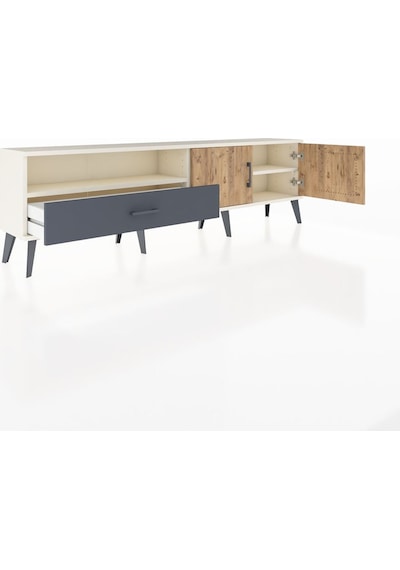 Arges Tv Ünitesi 2 Raflı Tek Çekmeceli 2 Kapaklı 176x30x51 Aytaşı-çam/antrasit Atlas Çam/antrasıt Arges Tv Ünitesi 2 Raflı Tek Çekmeceli 2 Kapaklı 176x30x51 Aytaşı-çam/antrasit Atlas Çam/antrasıt