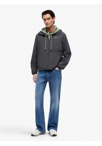 Tommy Hilfiger Tjm Chıcago Packable Jacket Ext Erkek Gri Mont - Dm0dm23223