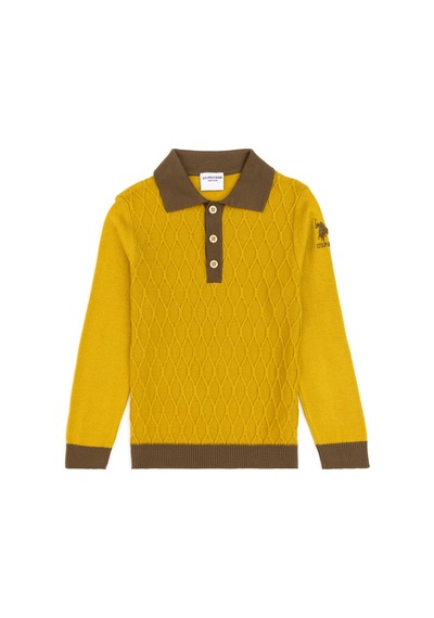 U.s. Polo Assn. Erkek Çocuk Petrol Kazak /triko 50315609-vr151 Oıl