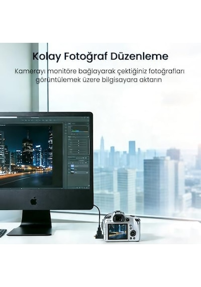 Mini Hdmı/micro Hdmı Erkek To Hdmı Dişi Dönüştürücü Adaptör