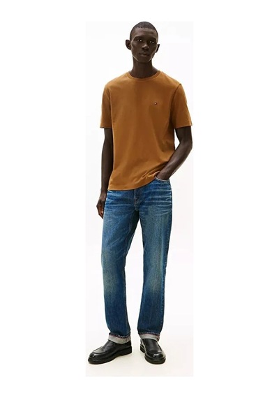 Lıght Interlock Tee Erkek Kahverengi T-shirt - Mw0mw37508