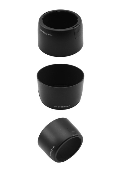 Canon 85MM F / 1.8 USM-Canon 100MM F / 2.0 USM Lens için ET-65 III Parasoley