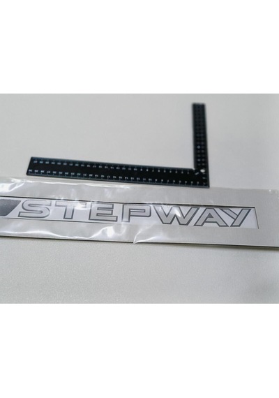 Dacia Stepway Sol Kapı Eşiği Kağıt Yazısı Sticker