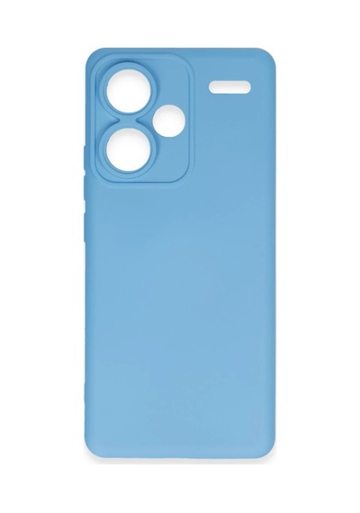 Xiaomi Redmi Note 13 Pro Plus Kılıf Nano İçi Kadife Silikon - Mavi 0.2M-Çok Renkli