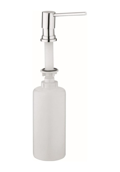 Arkitekta A44285 Ankastre Sıvı Sabunluk Krom Siyah